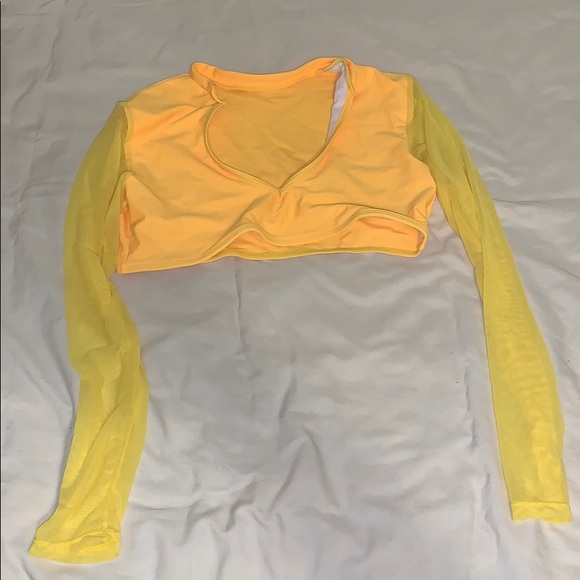 Tops - Yellow crop too